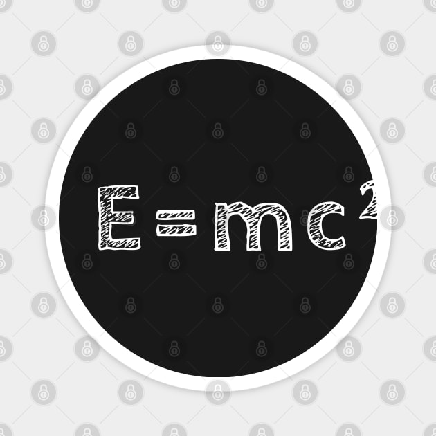 E=mc² Magnet by Slownessi